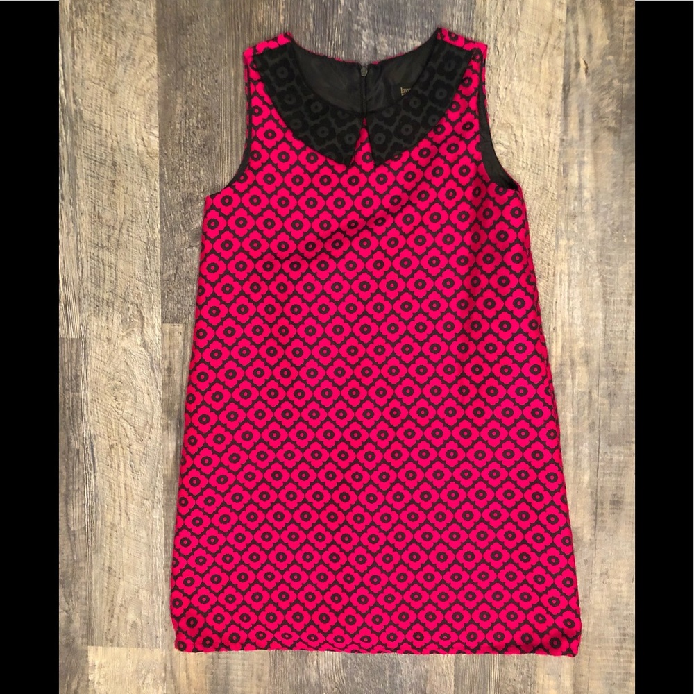 Mod Laundry by Shelli Segal black and pink dress